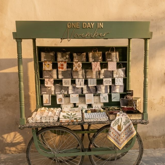 The Craft on Wheels cart
